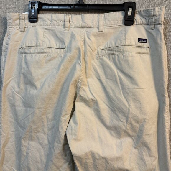 Patagonia Pants Mens 34x32 Khaki Organic Cotton Hemp Chino Casual 55540SP20 - Picture 7 of 10